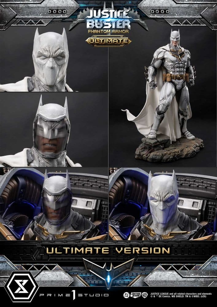 DC Comics Ultimate Museum Masterline Estatua Justice Buster: Phantom Armor (Design By Josh Nizzi) Ultimate Version 88 cm
