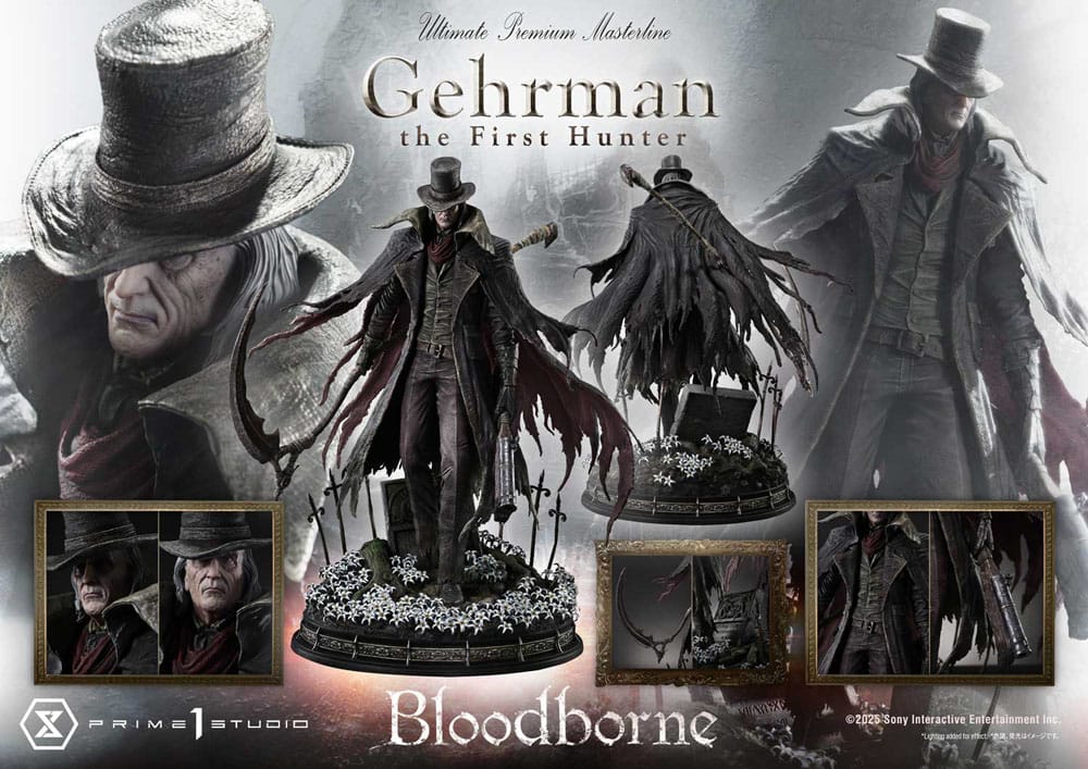Bloodborne Estatua Ultimate Premium Masterline Series 1/4 Gehrman 68 cm
