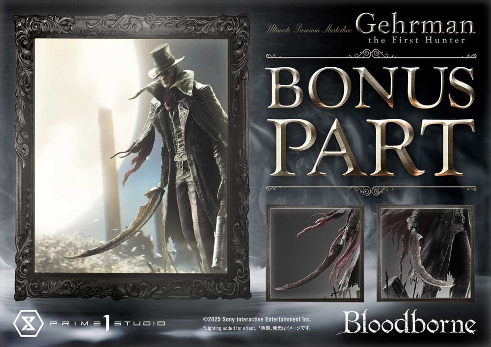 Bloodborne Estatua Ultimate Premium Masterline Series 1/4 Gehrman Bonus Version 68 cm