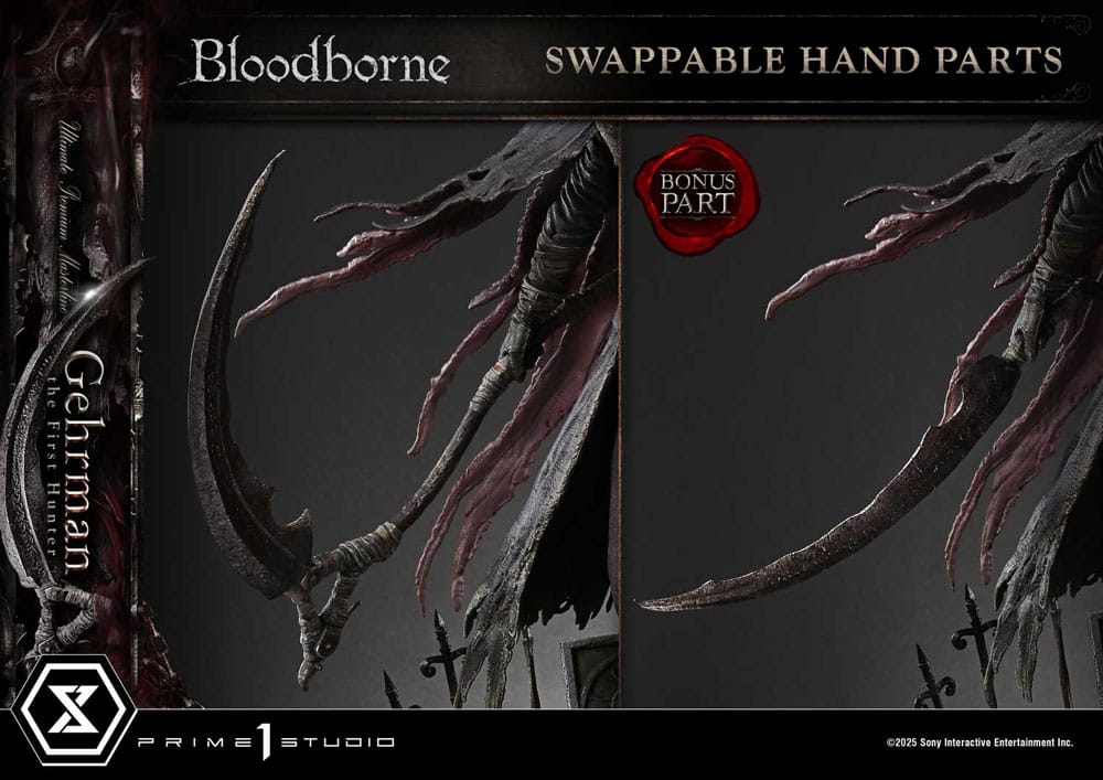Bloodborne Estatua Ultimate Premium Masterline Series 1/4 Gehrman Bonus Version 68 cm