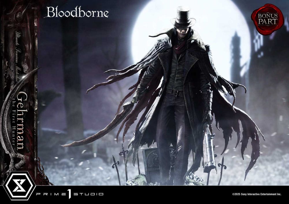 Bloodborne Estatua Ultimate Premium Masterline Series 1/4 Gehrman Bonus Version 68 cm