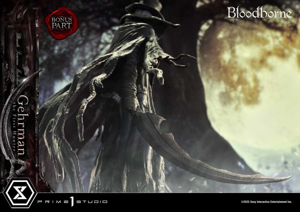 Bloodborne Estatua Ultimate Premium Masterline Series 1/4 Gehrman Bonus Version 68 cm