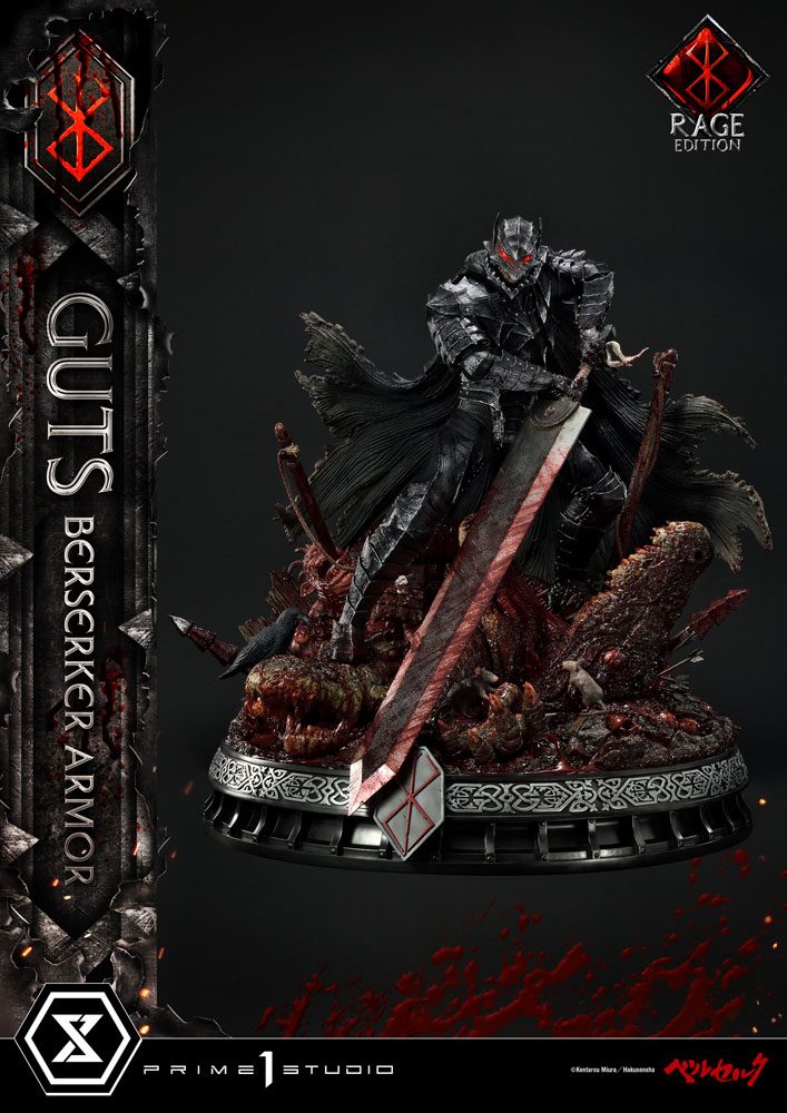 Berserk Estatua 1/4 Guts Berserker Armor Rage Edition 67 cm