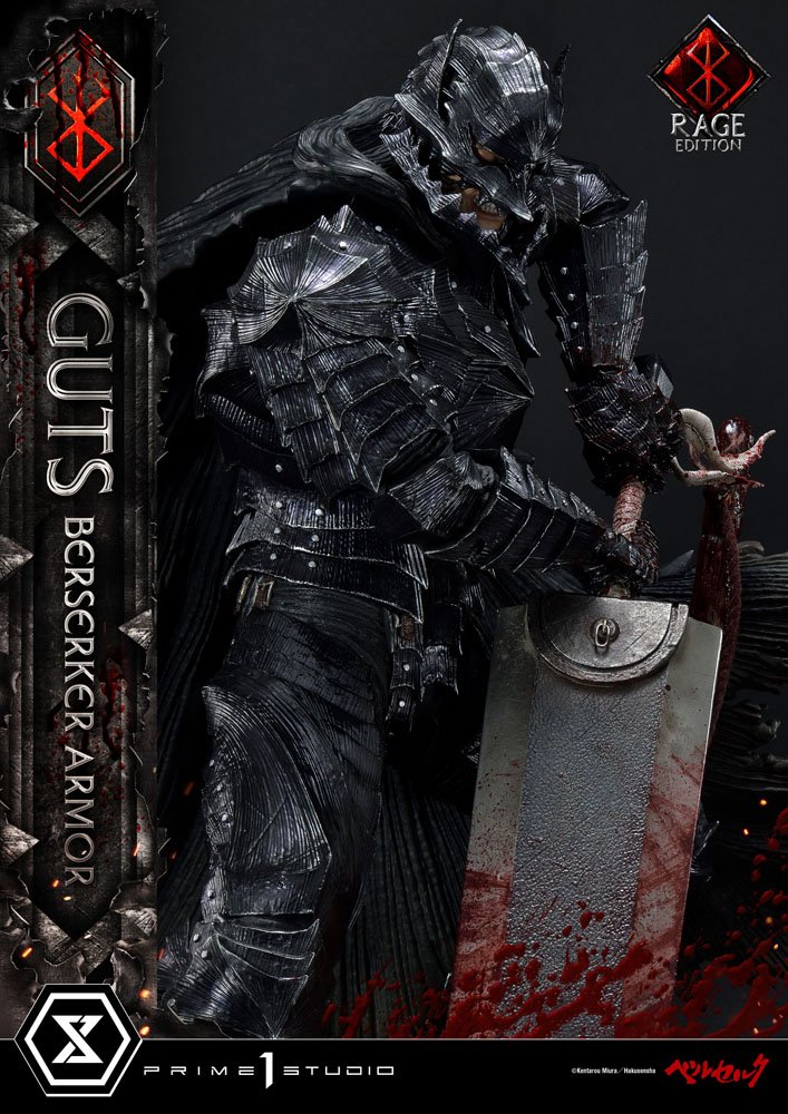 Berserk Estatua 1/4 Guts Berserker Armor Rage Edition 67 cm