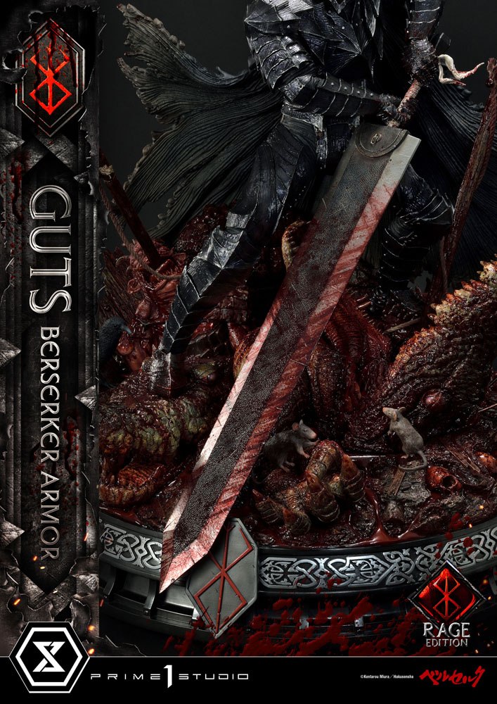 Berserk Estatua 1/4 Guts Berserker Armor Rage Edition 67 cm
