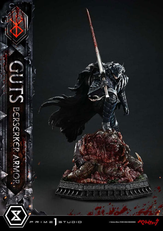 Berserk Estatua Ultimate Premium Masterline Series 1/4 Guts, Berserker Armor Grunbeld vs. Guts 94 cm