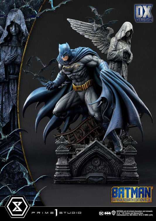 Batman Estatua Ultimate Premium Masterline Series 1/4 Batman Rebirth Edition Blue Deluxe Version 71 cm
