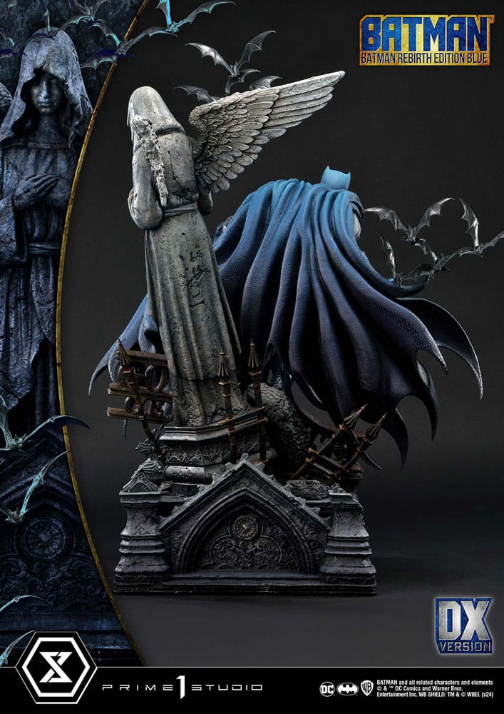 Batman Estatua Ultimate Premium Masterline Series 1/4 Batman Rebirth Edition Blue Deluxe Version 71 cm