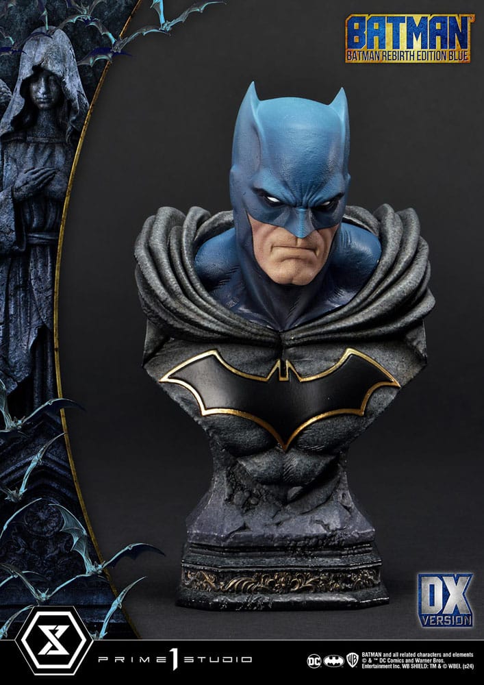 Batman Estatua Ultimate Premium Masterline Series 1/4 Batman Rebirth Edition Blue Deluxe Version 71 cm