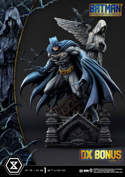 Batman Estatua Ultimate Premium Masterline Series 1/4 Batman Rebirth Edition Blue Deluxe Bonus Version 71 cm