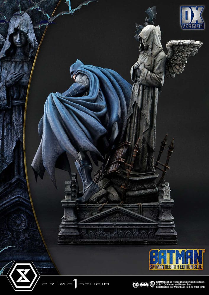 Batman Estatua Ultimate Premium Masterline Series 1/4 Batman Rebirth Edition Blue Deluxe Bonus Version 71 cm