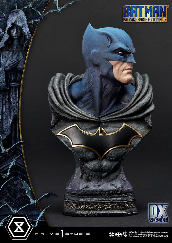 Batman Estatua Ultimate Premium Masterline Series 1/4 Batman Rebirth Edition Blue Deluxe Bonus Version 71 cm