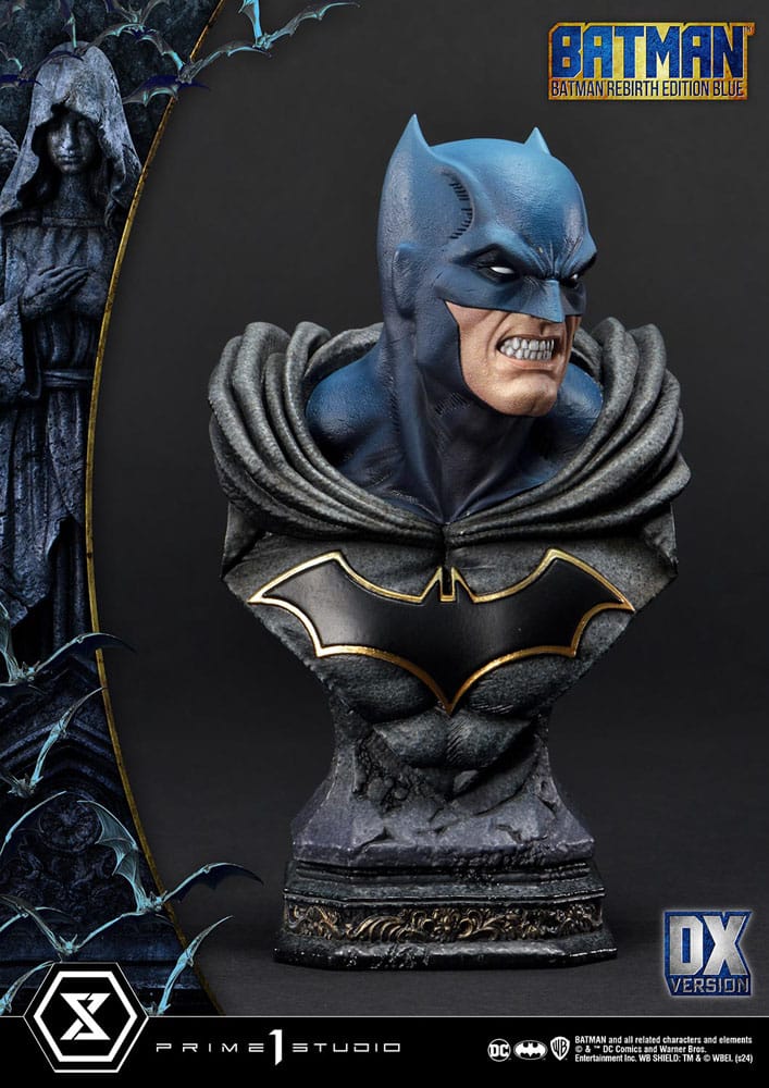 Batman Estatua Ultimate Premium Masterline Series 1/4 Batman Rebirth Edition Blue Deluxe Bonus Version 71 cm