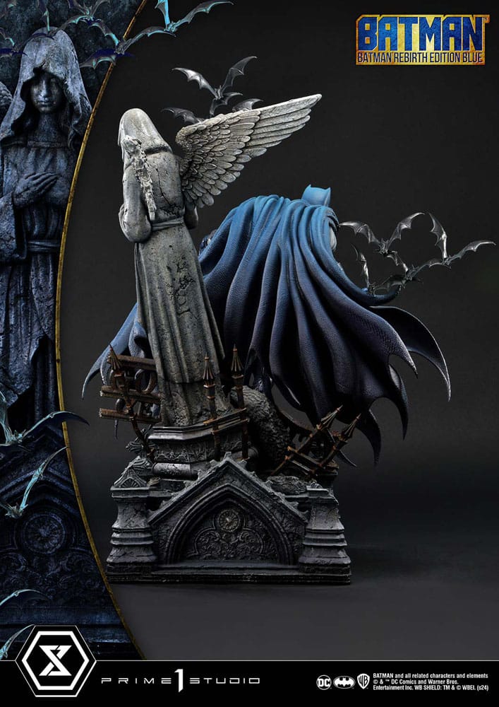 Batman Estatua Ultimate Premium Masterline Series 1/4 Batman Rebirth Edition Blue 71 cm