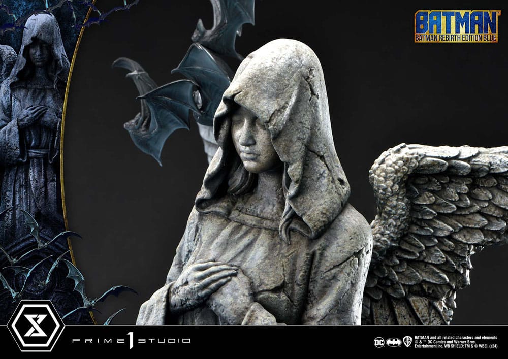 Batman Estatua Ultimate Premium Masterline Series 1/4 Batman Rebirth Edition Blue 71 cm