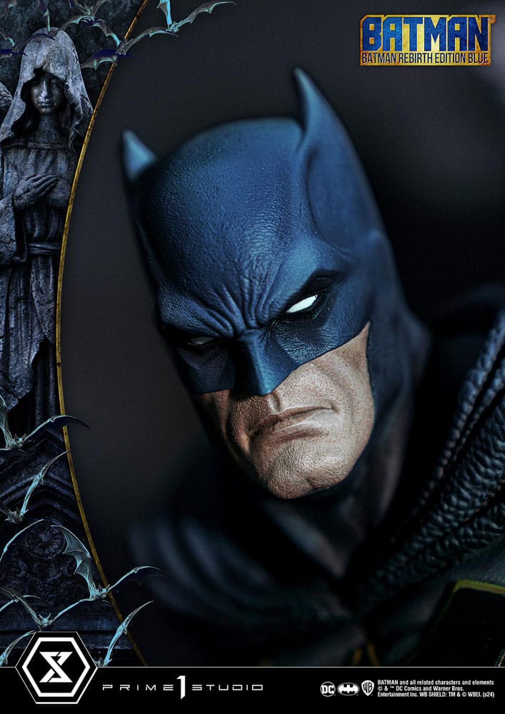 Batman Estatua Ultimate Premium Masterline Series 1/4 Batman Rebirth Edition Blue 71 cm