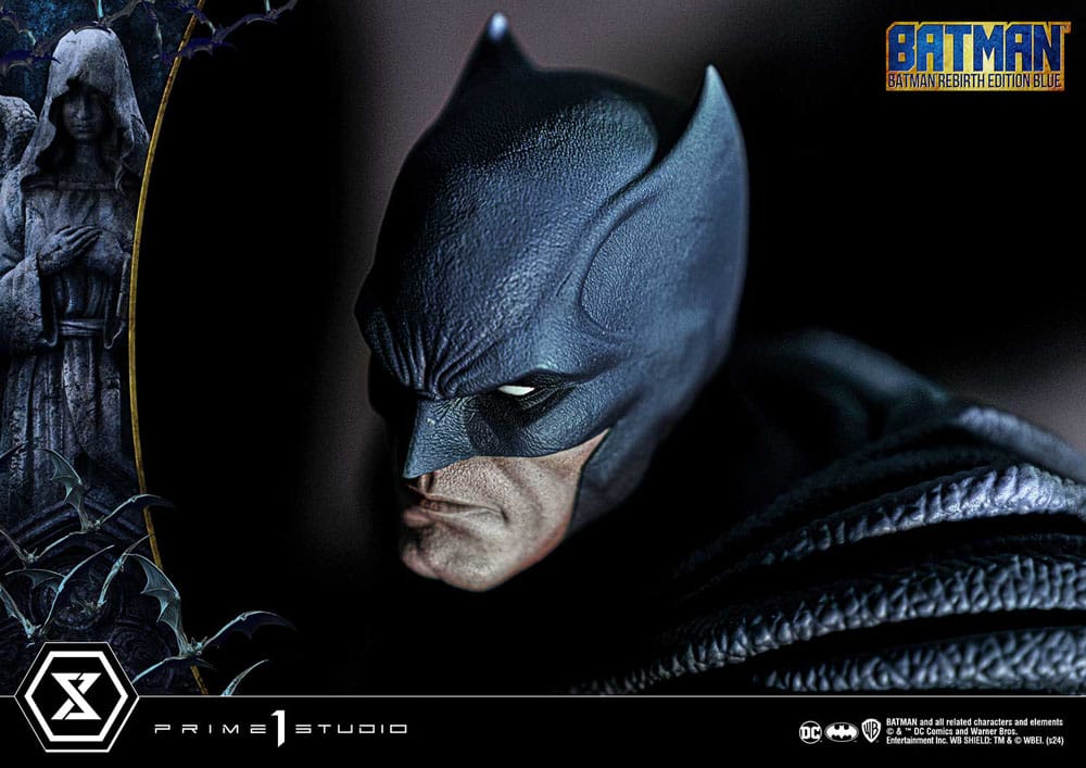 Batman Estatua Ultimate Premium Masterline Series 1/4 Batman Rebirth Edition Blue 71 cm