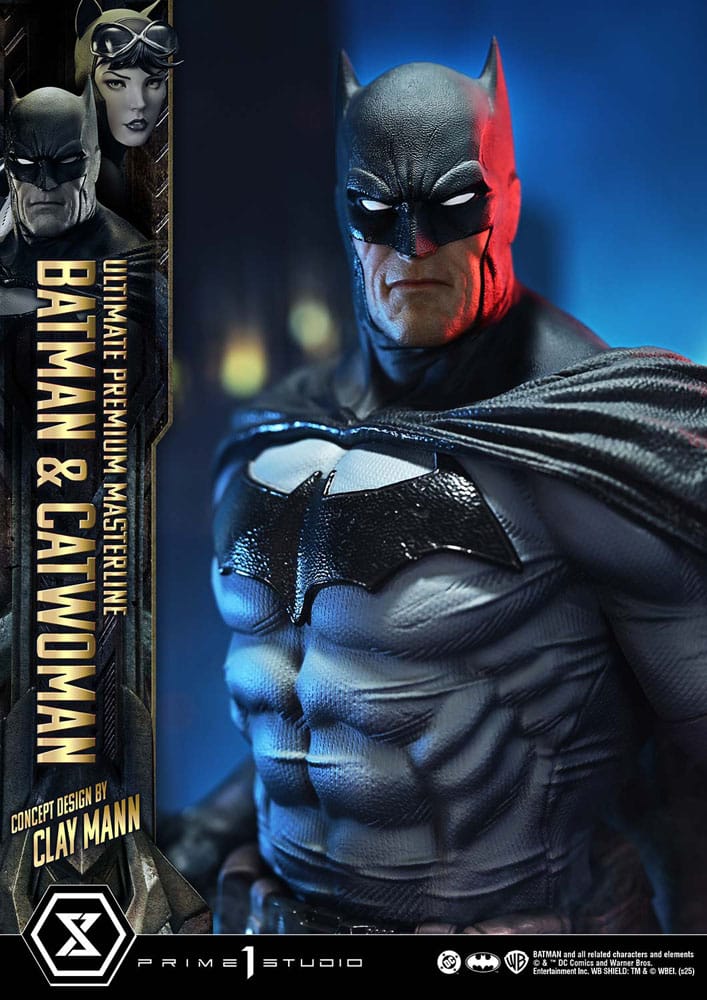 DC Comics Estatua Ultimate Premium Masterline Series 1/4 Batman & Catwoman (Concept Design by Clay Mann) 56 cm