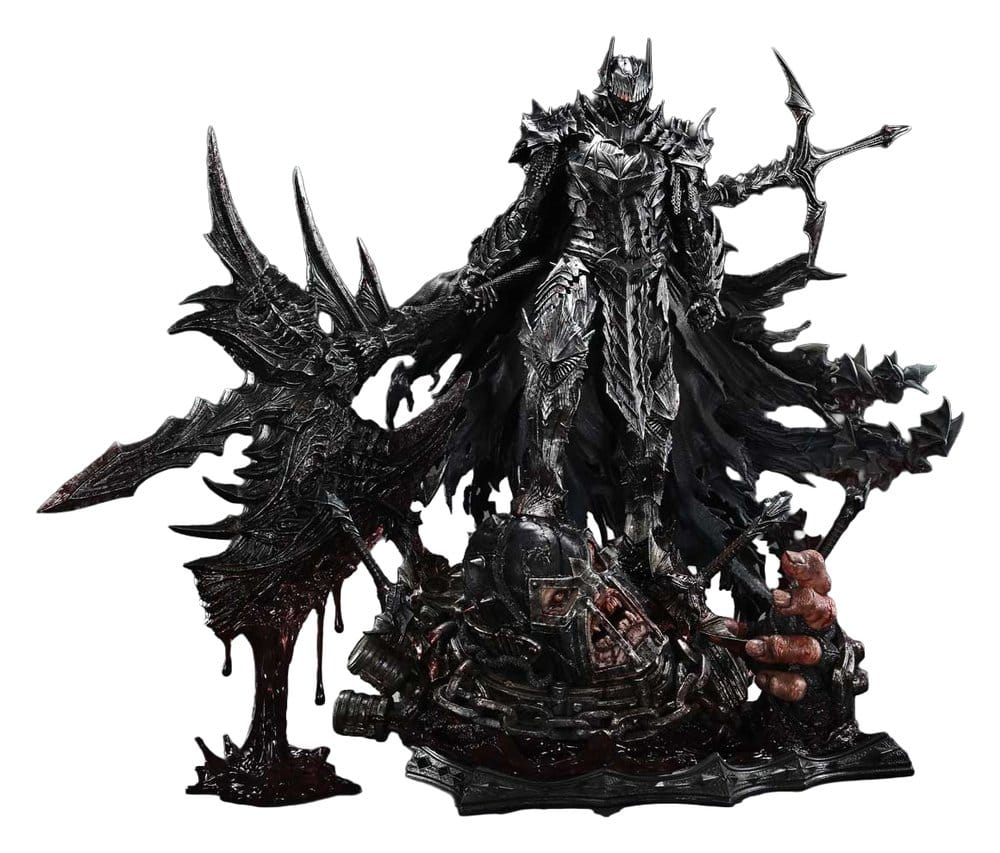 DC Comics Estatua Ultimate Premium Masterline Series 1/4 Batman (Comics) Batman: The Berserker Rage Mode 82 cm