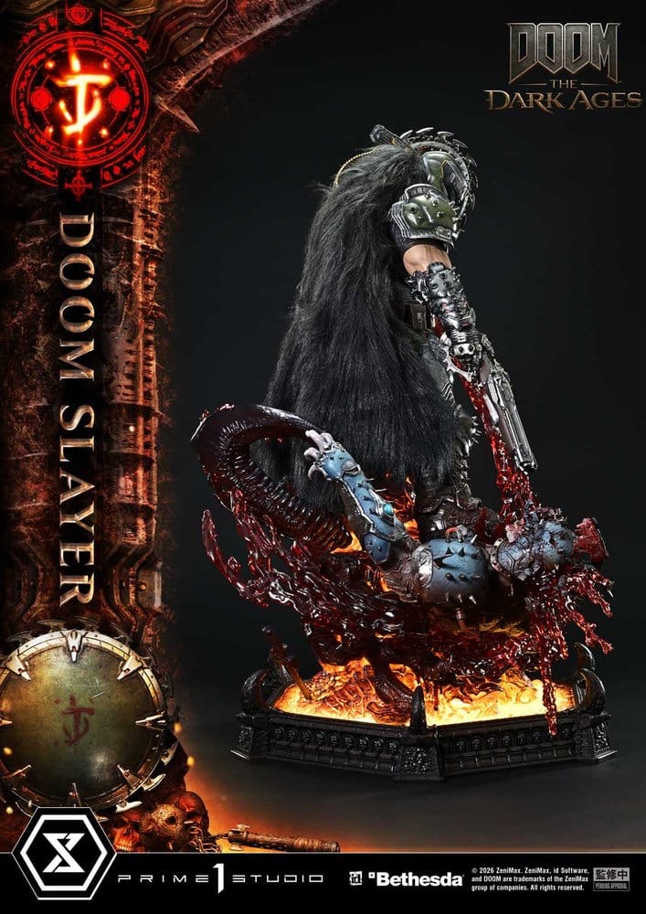 DOOM: The Dark Ages Estatua Ultimate Premium Masterline Series 1/4 DOOM Slayer 77 cm