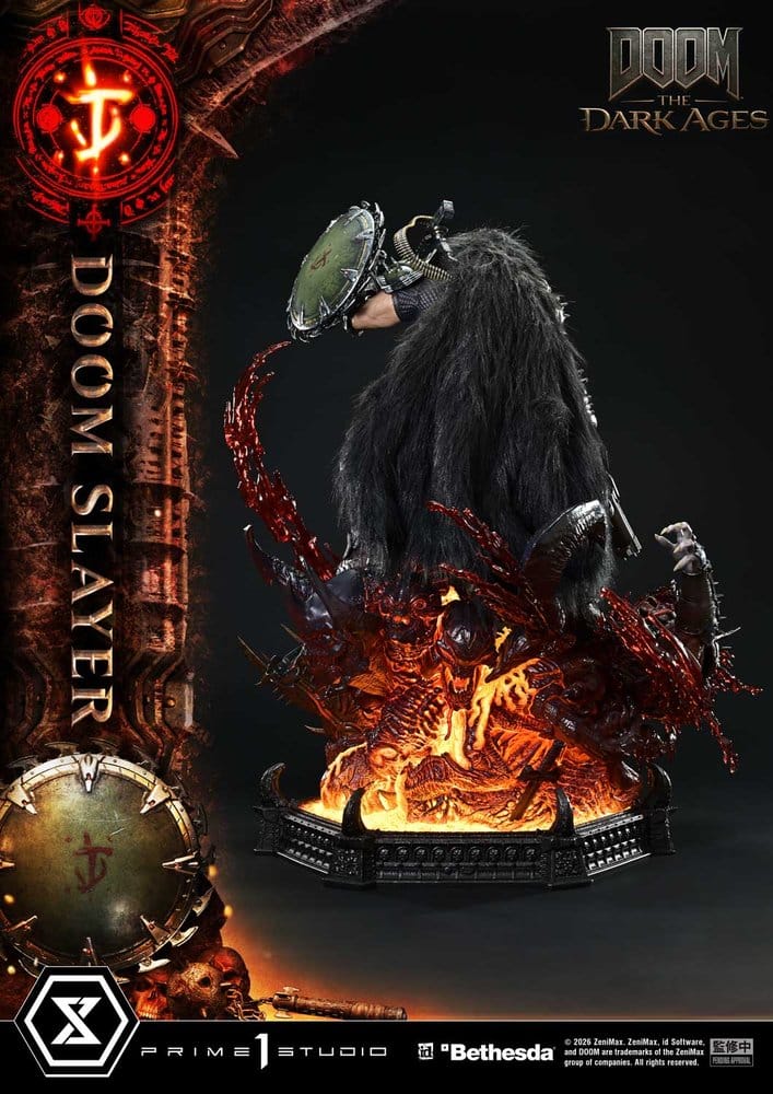 DOOM: The Dark Ages Estatua Ultimate Premium Masterline Series 1/4 DOOM Slayer 77 cm