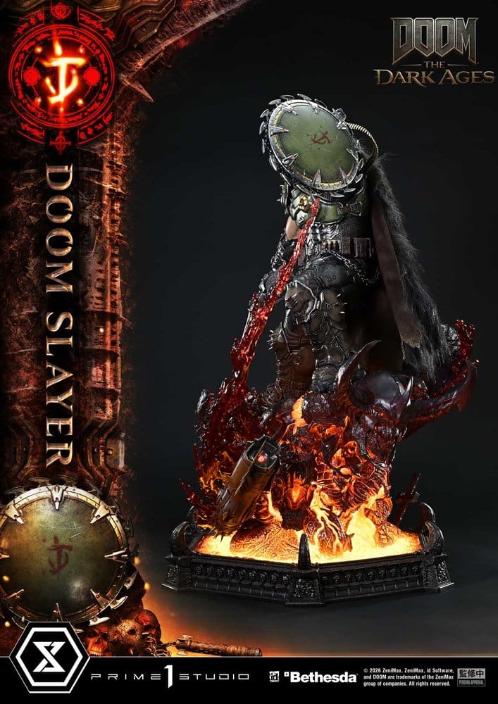 DOOM: The Dark Ages Estatua Ultimate Premium Masterline Series 1/4 DOOM Slayer 77 cm