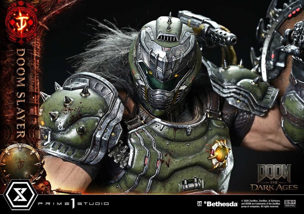 DOOM: The Dark Ages Estatua Ultimate Premium Masterline Series 1/4 DOOM Slayer 77 cm