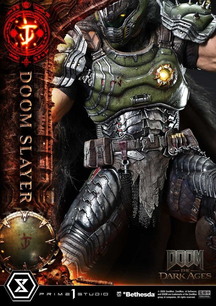 DOOM: The Dark Ages Estatua Ultimate Premium Masterline Series 1/4 DOOM Slayer 77 cm