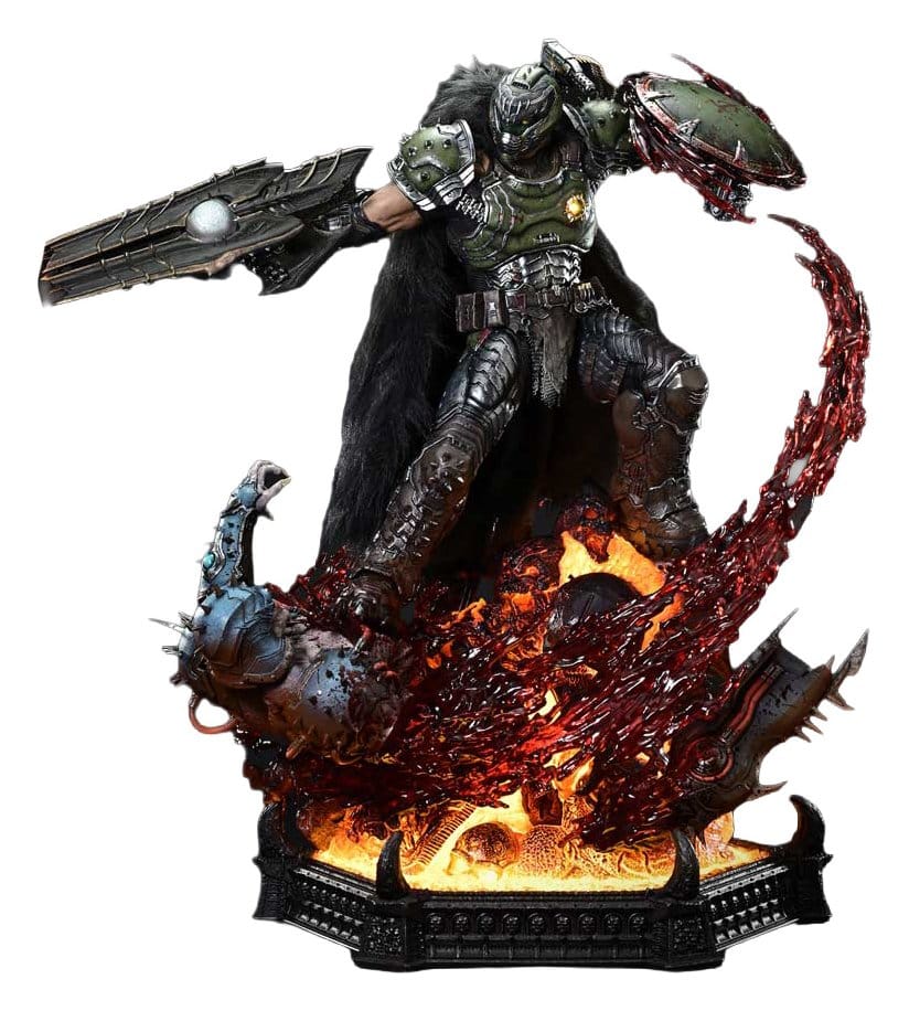 DOOM: The Dark Ages Estatua Ultimate Premium Masterline Series 1/4 DOOM Slayer Deluxe Version 77 cm