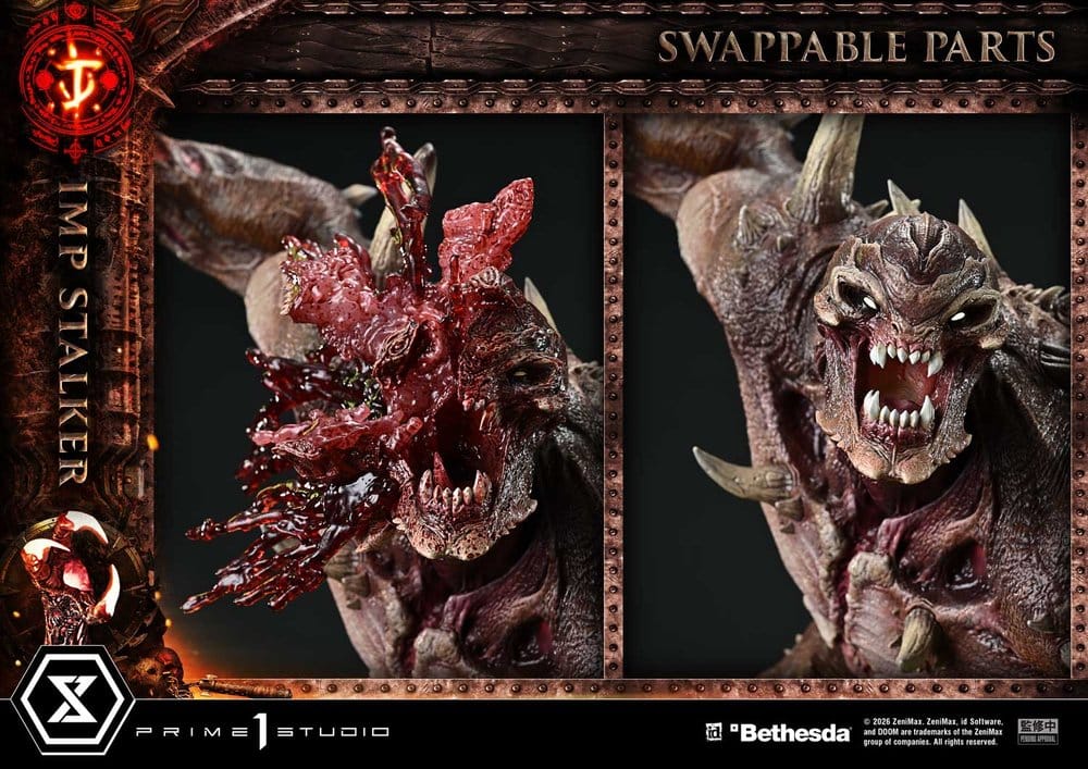 DOOM: The Dark Ages Estatua Ultimate Premium Masterline Series 1/4 Imp Stalker 77 cm
