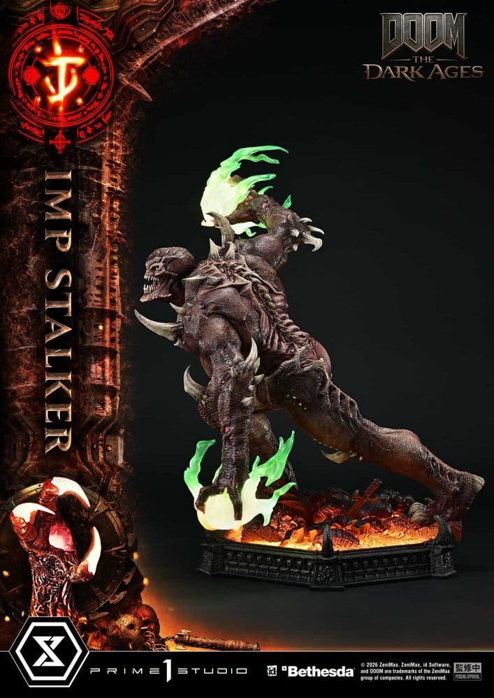 DOOM: The Dark Ages Estatua Ultimate Premium Masterline Series 1/4 Imp Stalker 77 cm
