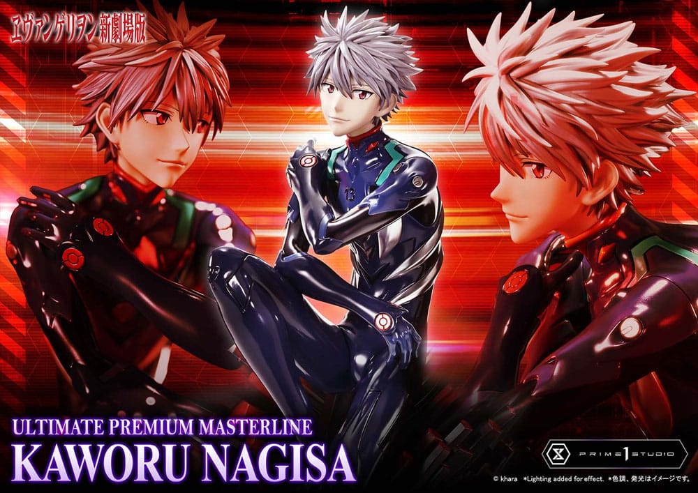 Neon Genesis Evangelion Estatua Ultimate Premium Masterline Series 1/4 Kaworu Nagisa 47 cm