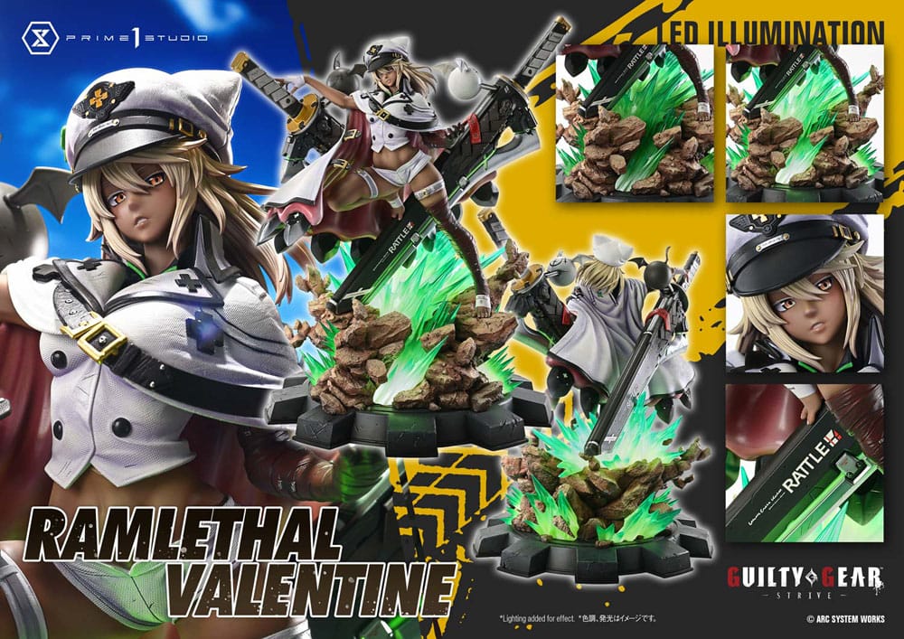 Guilty Gear Strive Estatua Ultimate Premium Masterline Series 1/4 Ramlethal Valentine 64 cm