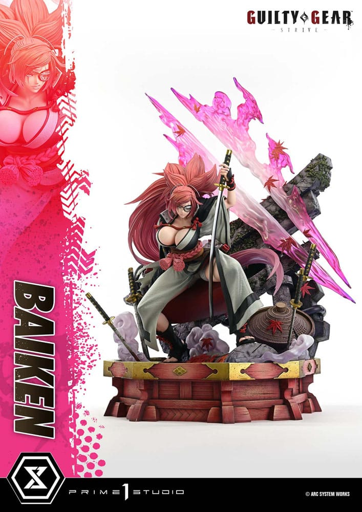 Guilty Gear Strive Estatua Ultimate Premium Masterline Series 1/4 Baiken  80 cm