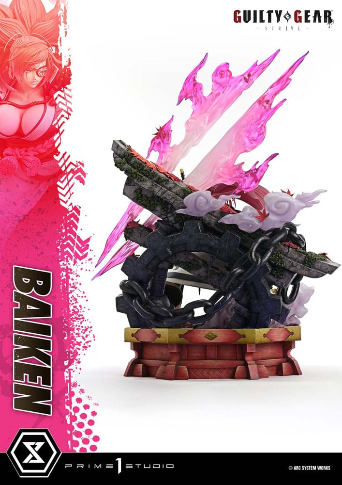Guilty Gear Strive Estatua Ultimate Premium Masterline Series 1/4 Baiken  80 cm
