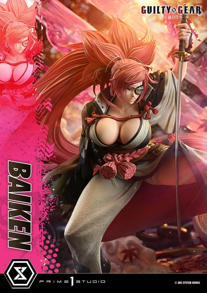 Guilty Gear Strive Estatua Ultimate Premium Masterline Series 1/4 Baiken  80 cm