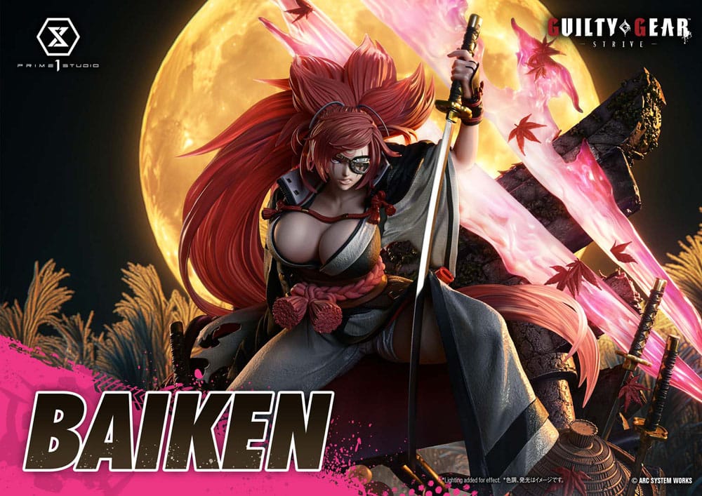 Guilty Gear Strive Estatua Ultimate Premium Masterline Series 1/4 Baiken Bonus Version 80 cm