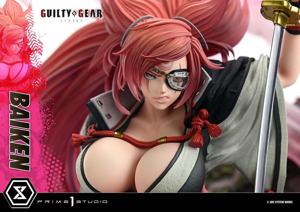 Guilty Gear Strive Estatua Ultimate Premium Masterline Series 1/4 Baiken Bonus Version 80 cm