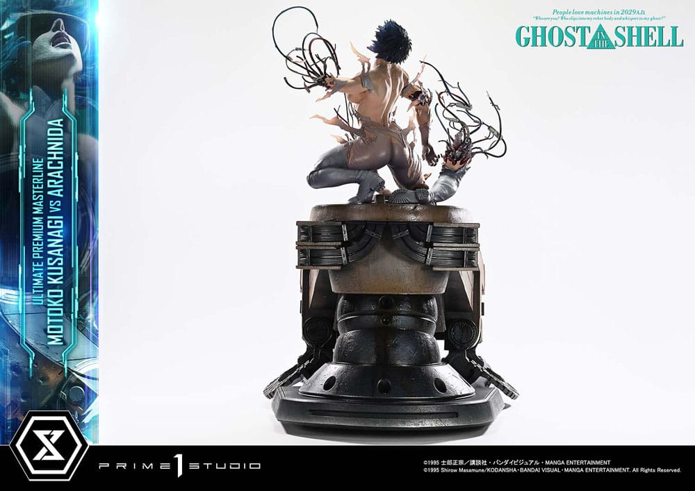 Ghost in the Shell Estatua Ultimate Premium Masterline Series 1/4 Motoko Kusanagi vs Arachnida 68 cm