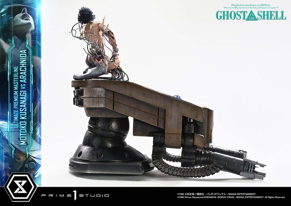Ghost in the Shell Estatua Ultimate Premium Masterline Series 1/4 Motoko Kusanagi vs Arachnida 68 cm