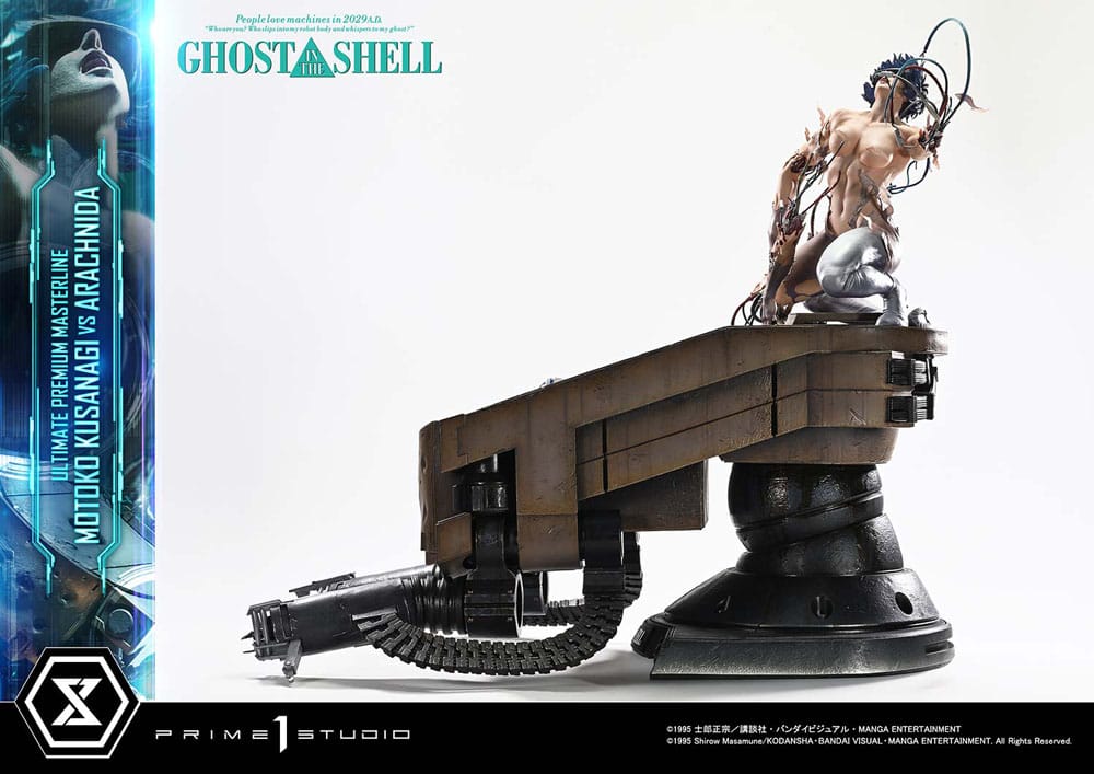 Ghost in the Shell Estatua Ultimate Premium Masterline Series 1/4 Motoko Kusanagi vs Arachnida 68 cm
