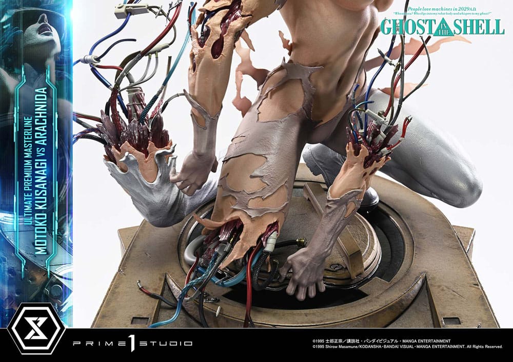 Ghost in the Shell Estatua Ultimate Premium Masterline Series 1/4 Motoko Kusanagi vs Arachnida 68 cm