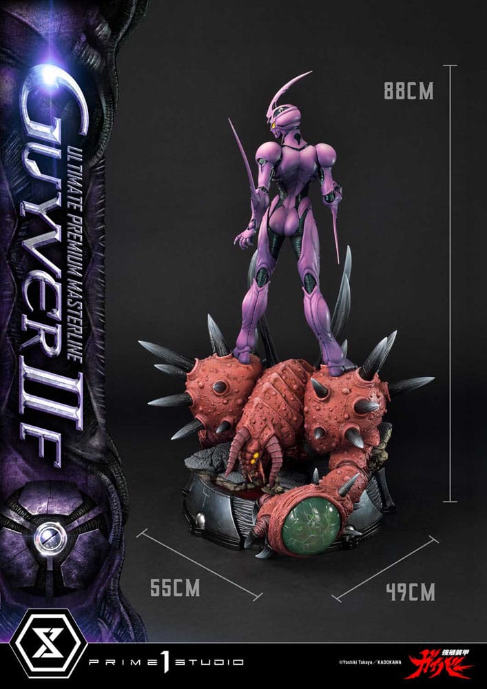 Guyver The Bioboosted Armor Ultimate Premium Masterline Estatua Guyver II F(Female) Bonus Version 88 cm