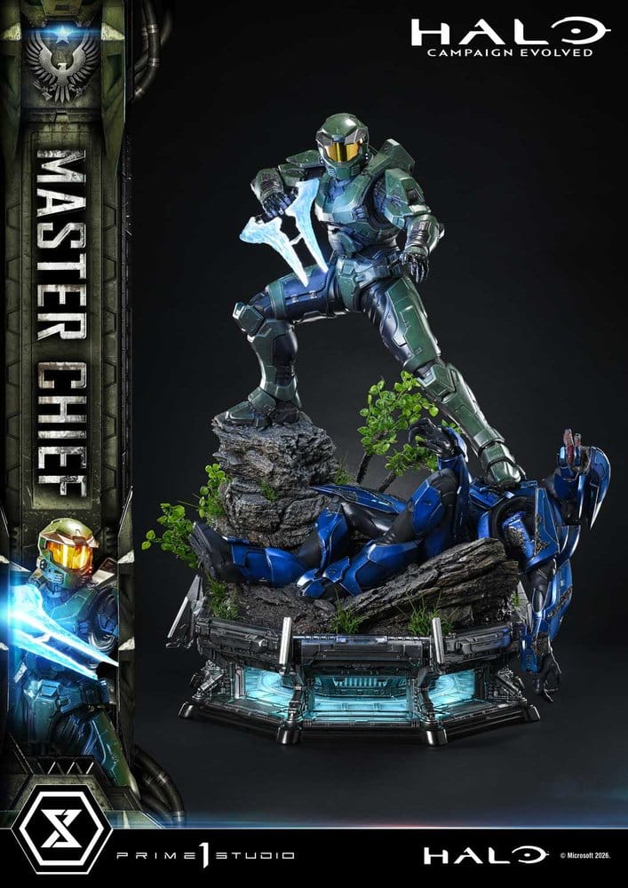 Halo Ultimate Premium Masterline Series Estatua 1/4 Campaign Evolved Master Chief 78 cm