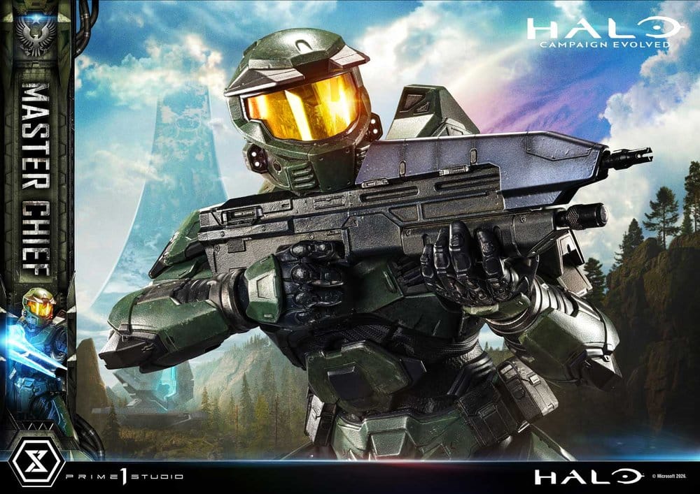 Halo Ultimate Premium Masterline Series Estatua 1/4 Campaign Evolved Master Chief 78 cm