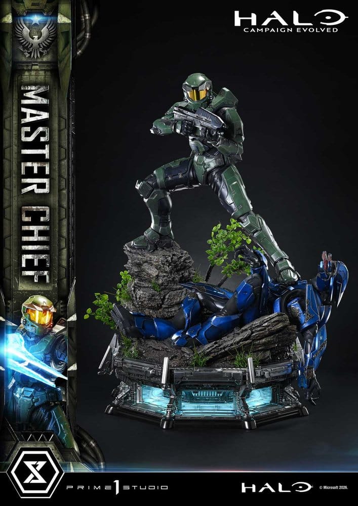 Halo Ultimate Premium Masterline Series Estatua 1/4 Campaign Evolved Master Chief 78 cm