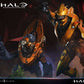 Halo: Campaign Evolved Ultimate Premium Masterline Series Estatua 1/4 Elite Zealot & Grunt Minor: Covenant Assault 81 cm