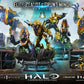 Halo: Campaign Evolved Ultimate Premium Masterline Series Estatua 1/4 Elite Zealot & Grunt Minor: Covenant Assault Bonus Version 81 cm