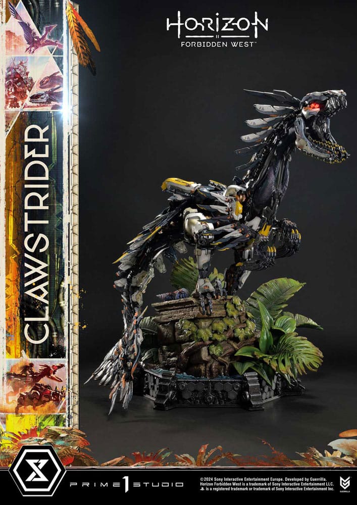Horizon Forbidden West Estatua Ultimate Premium Masterline Series 1/4 Clawstrider 68 cm