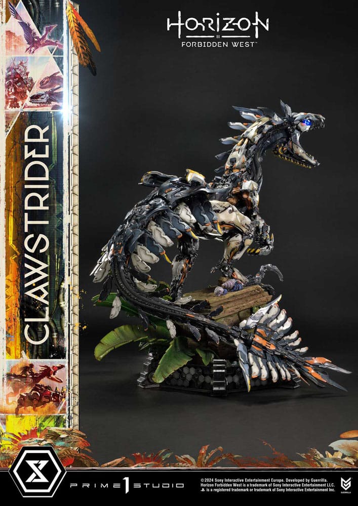 Horizon Forbidden West Estatua Ultimate Premium Masterline Series 1/4 Clawstrider 68 cm